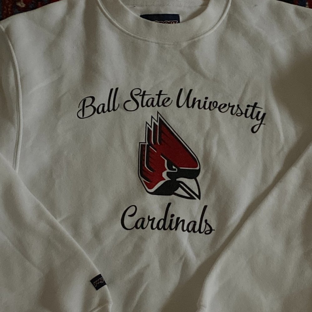 Ball State University Jansport Sweatshirt, XS - Picture 2 of 2